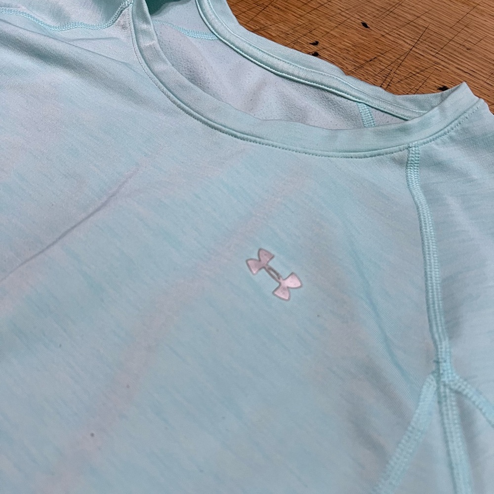 Under Armour Light Blue Athletic Shirt